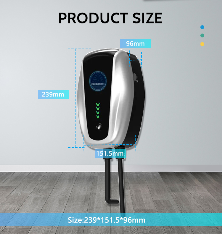 Floor-standing KIWI EV AC IP65 Wallbox The Perfect Solution for Your EV Charging Needs
