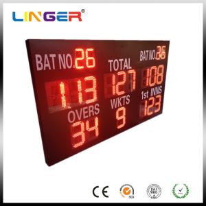 Quality Reliable Performance Electronic Cricket Scoreboard With Wide Viewing Angle wholesale