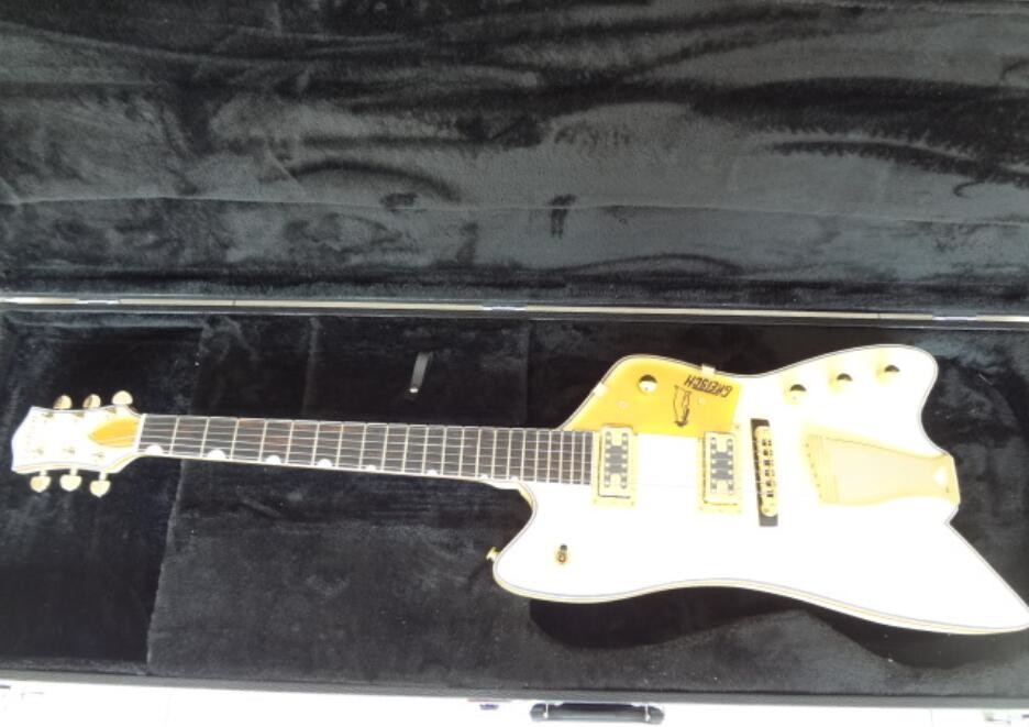 Grets custom guitar Cream color Golden hardwares Gretsch Billy bo signature 6 string electric guitar with Grover tuner