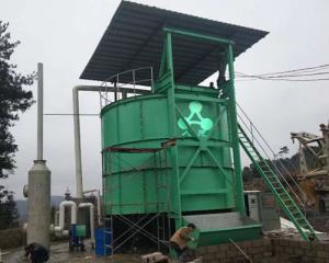 Quality 64m³ 12KW Industrial Fermentation Tank For Livestock Manure wholesale