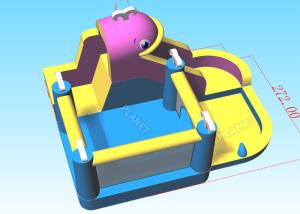Quality Kids 420D Oxford Cloth Inflatable Water Jumping Bouncer wholesale