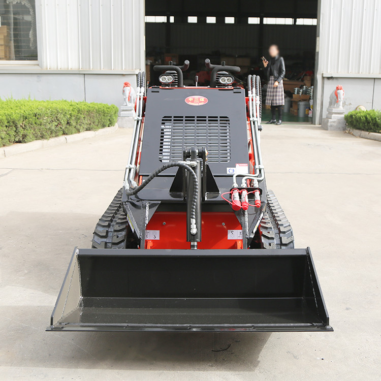 LH380S Tracked Small Crawler Skid Loaders 30% Gradeability Mini Skid Steer Loader
