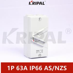 Quality 63A 1Pole IP66 Industrial Outdoor Waterproof Isolating Switch wholesale