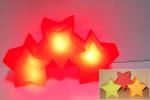 Luminous LED Flashing Star / Light Up Flowers Toy Non Phthalates Tea Light