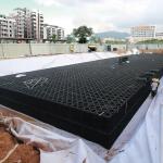 Stormwater Infiltration Tank for Sustainable Water Harvesting Geocellular Unit