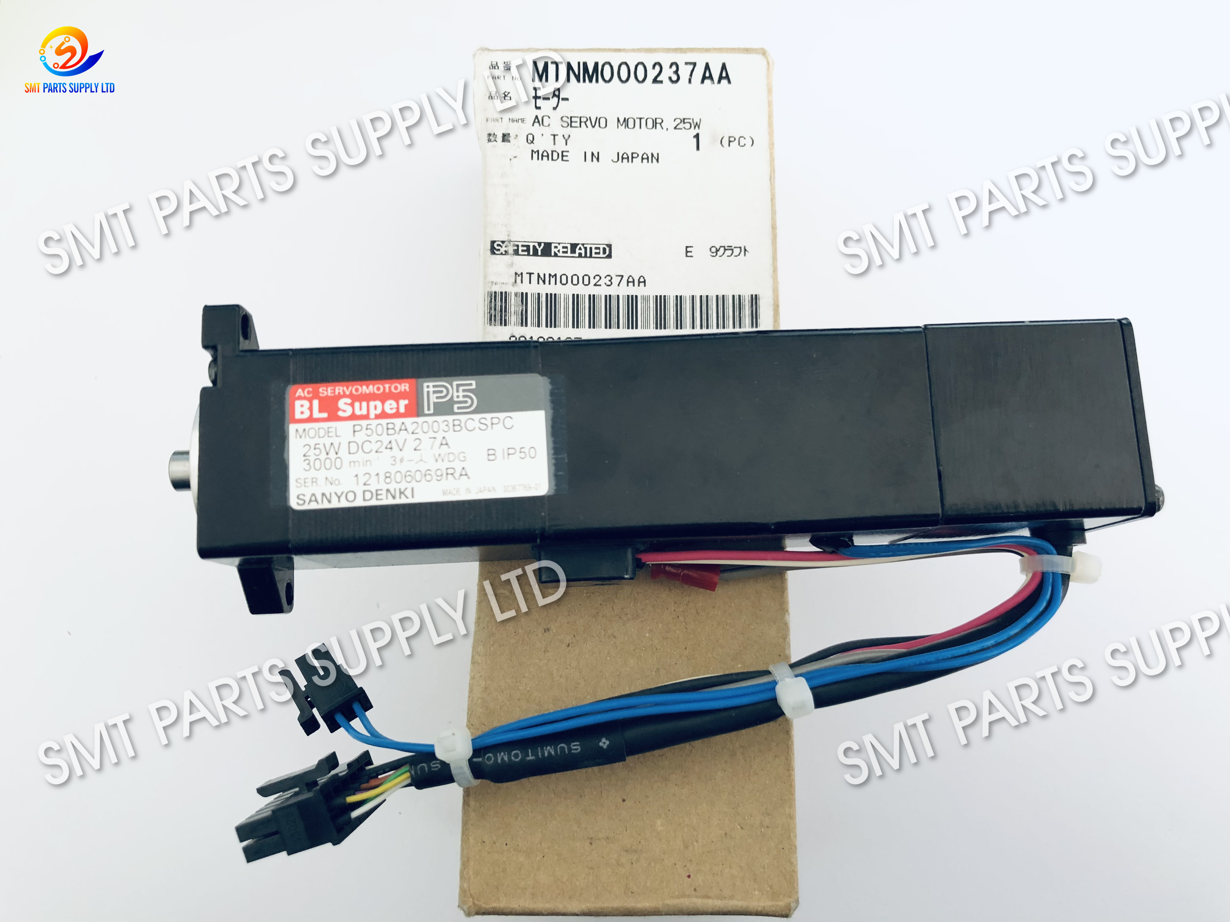 Panasonic N510042739AA MTNM000237AA NPM/CM 25W Motor SANYO Denki