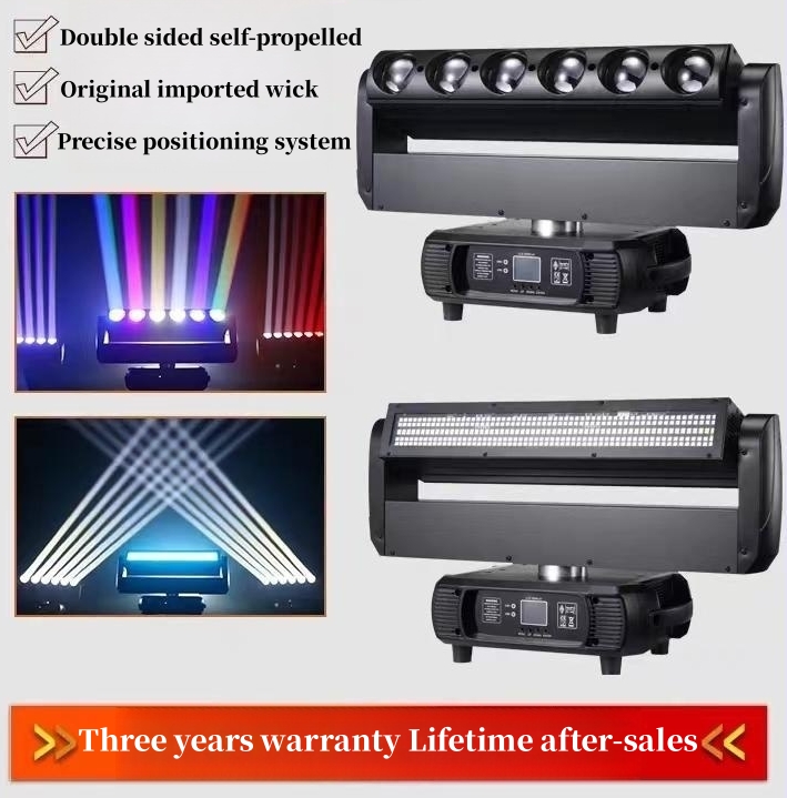 Tianxin LED Moving Head Wash Light 6 Pcs Rgbw 4 in 1 40w 15 for Stage Lighting Needs