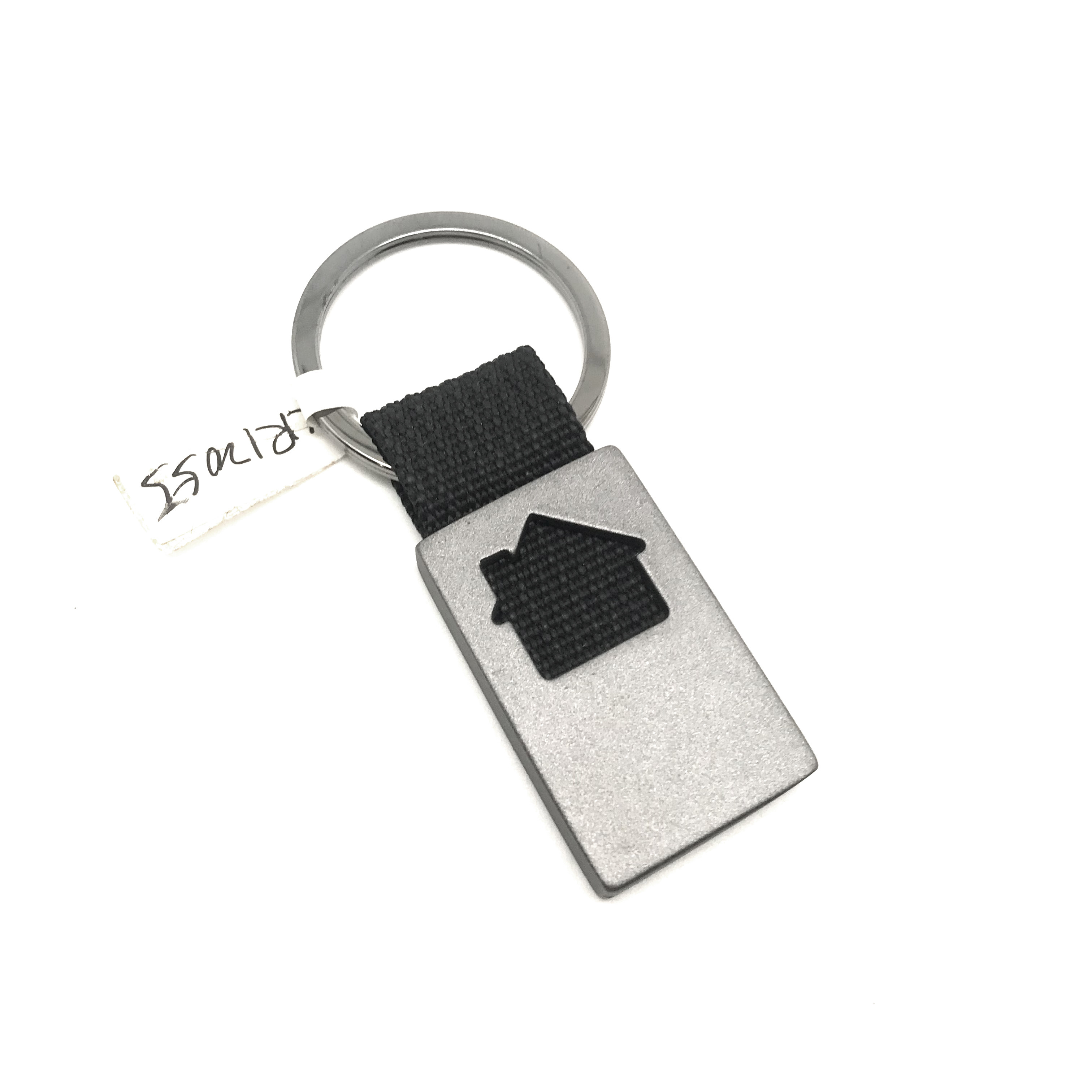 Zinc Alloy Metal Keychain Holder with OEM/ODM Services and Individual Polybag Package