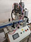 Pneumatic Tabletop Automatic Bottle Capping Machine For Plastic Bottle Jar