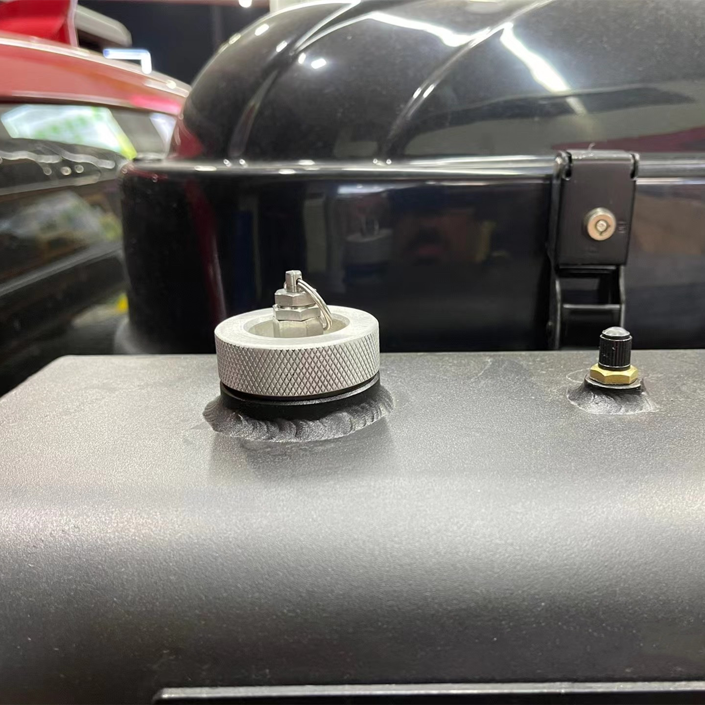 36L Water Storage Tank Car RV Road Shower for Off Road Vehicle Camping Aluminum Alloy