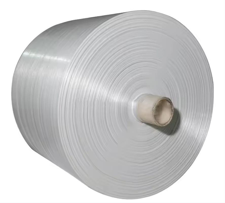 CE Polypropylene Woven Fabric , PP Woven Sack Fabric For Tubular Raffia Bag