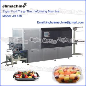 Quality Plastic Trays/food box theromoforming machine/with lower power consumer and smart control wholesale