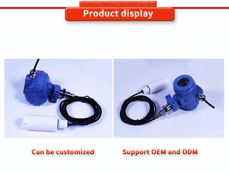 Corrosion Resistant Liquid Level Transmitter UNIVO UBPT500-602TS with Digital Display