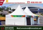 Brand New strong aluminum pagoda party tent house with transparent windows
