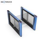 Aluminum Alloy SPCC Material Swing Barrier Gate Turnstile Automatic Swing Gate