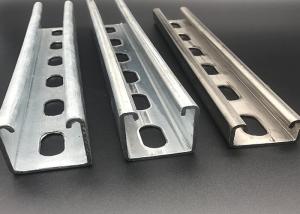 China Q235 Zinc Plated Perforated Channel Strut on sale