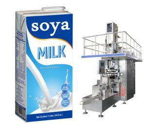 Quality 125ml Aseptic Brick Carton Filling Machine Beverage Packaging Machine wholesale