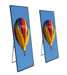P1.86 RGB Color LED Floor Standing Poster Display For Supermarkets, Hotels And