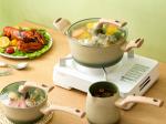 Healthy Cooking Non Stick Cookware Set 4Piece With Titanium Coating