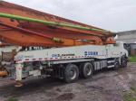 33T Used Truck Concrete Pump , 37 Meter Cement Pump Truck ZLJ5293THB125-37