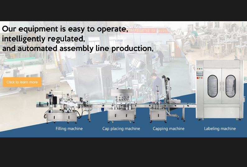 Bottle Filling Capping Labeling Packaging Machine Line for Hand Sanitizer, Laundry detergent，Shower Gel，Massage oil
