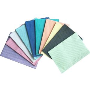 Quality Blue 38*76cm 3 Ply Dental Disposable Bibs wholesale