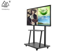 China 2ms Meeting Room Interactive Display 105 Inch LCD Touch Screen on sale