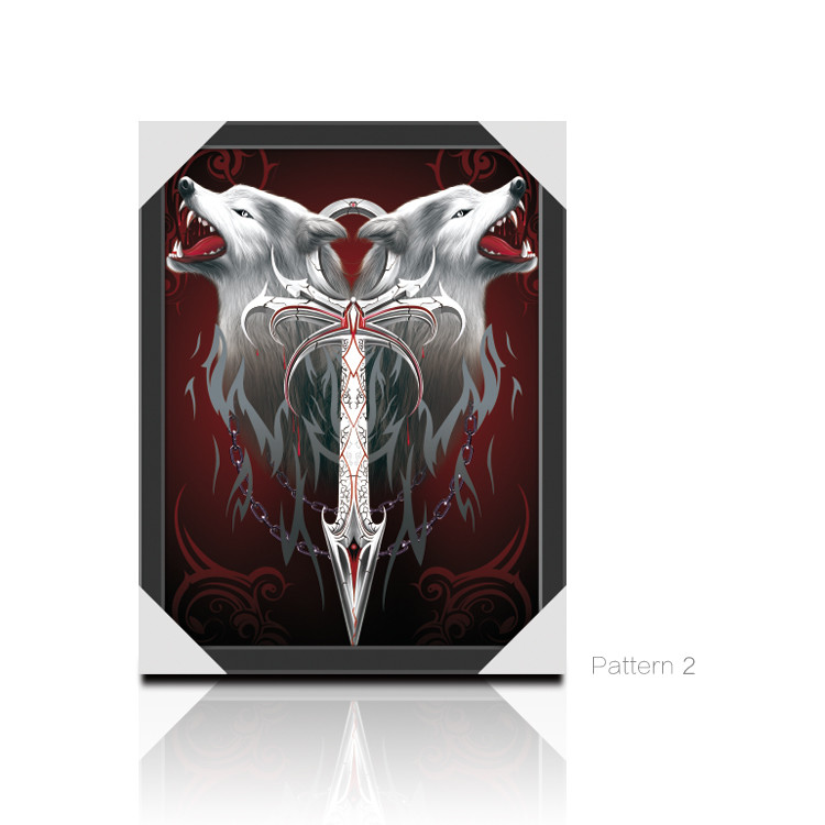 Modern OEM 3D Animals Images , Custom Lenticular Printing Flip Effect