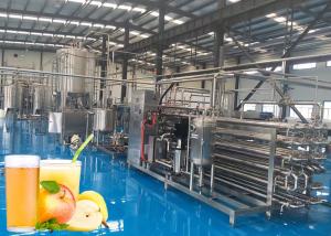 Quality Apple Juice Complete Flavored Beverage Processing Line Stable Performance wholesale