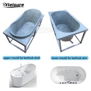 Quality mould for Freestanding Bathtub stand-alone Whirlpool Tub Oval Acrylic Bathtub mold soaking tub mould wholesale