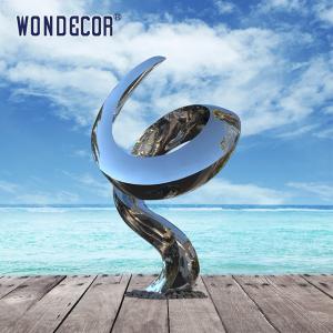 Quality Stereoscopic Customizable Forged Metal Sculpture Spiral Upward wholesale
