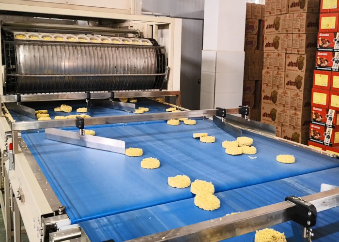 Non Fried Instant Noodle Maker Machine Manufacturing Plant ISO9001 CE