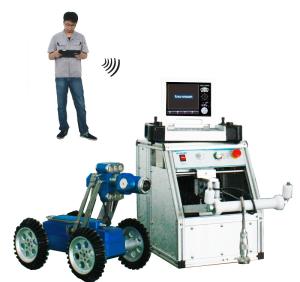 Quality Wireless Control CCTV Pipe Inspection Equipment For Underground , Boiler wholesale