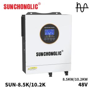 Quality LED Display Hybrid Solar Inverter Solar Off Grid Inverter Wall Mounted 8.5KW 230Vac wholesale