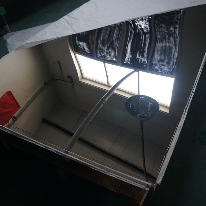 8K Stainless Steel Flat Sheet Mirror Finished SS201 SS210 SS430