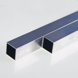 Quality Industrial Aluminum Pipe , Anodized Aluminum Rectangular Tubing Anti Corrosive wholesale
