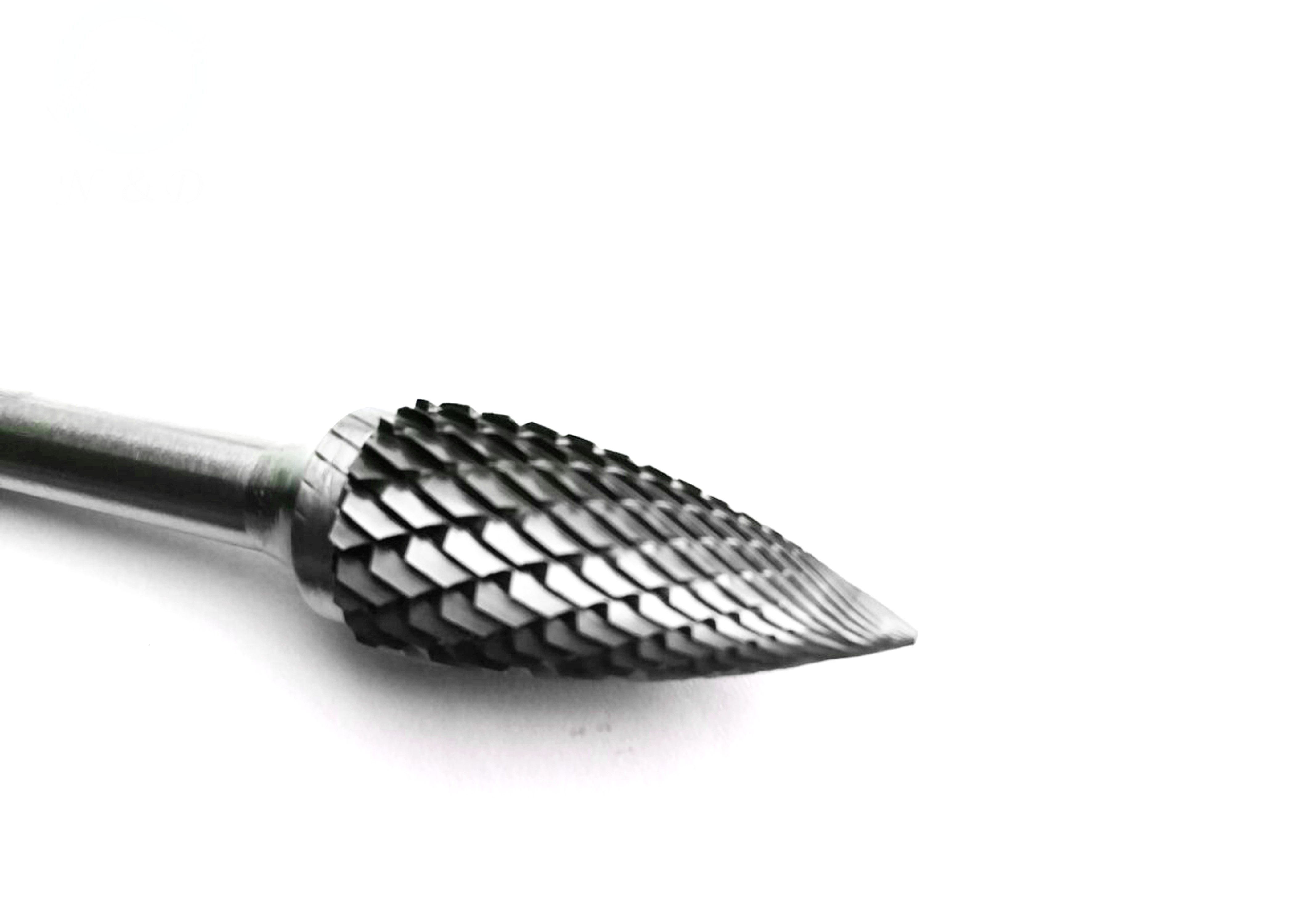 Carbide Burrs Set Double Cut Tungsten Carbide Burs Rotary File Carving Grinding Bit for Die Grinder Rotary Drill Tool