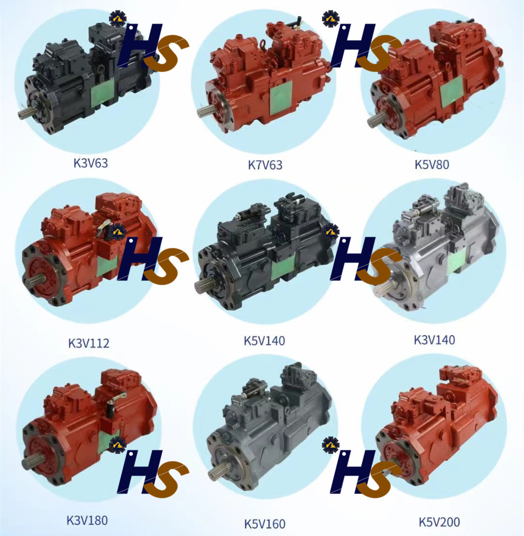 K3V140DPT Excavator Hydraulic Pump Kawasaki K3V63 K3V80DT K3V112