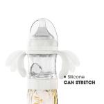 Travel Dispenser Formula Mixing Baby Bottle 8oz BPA Free Medium Flow