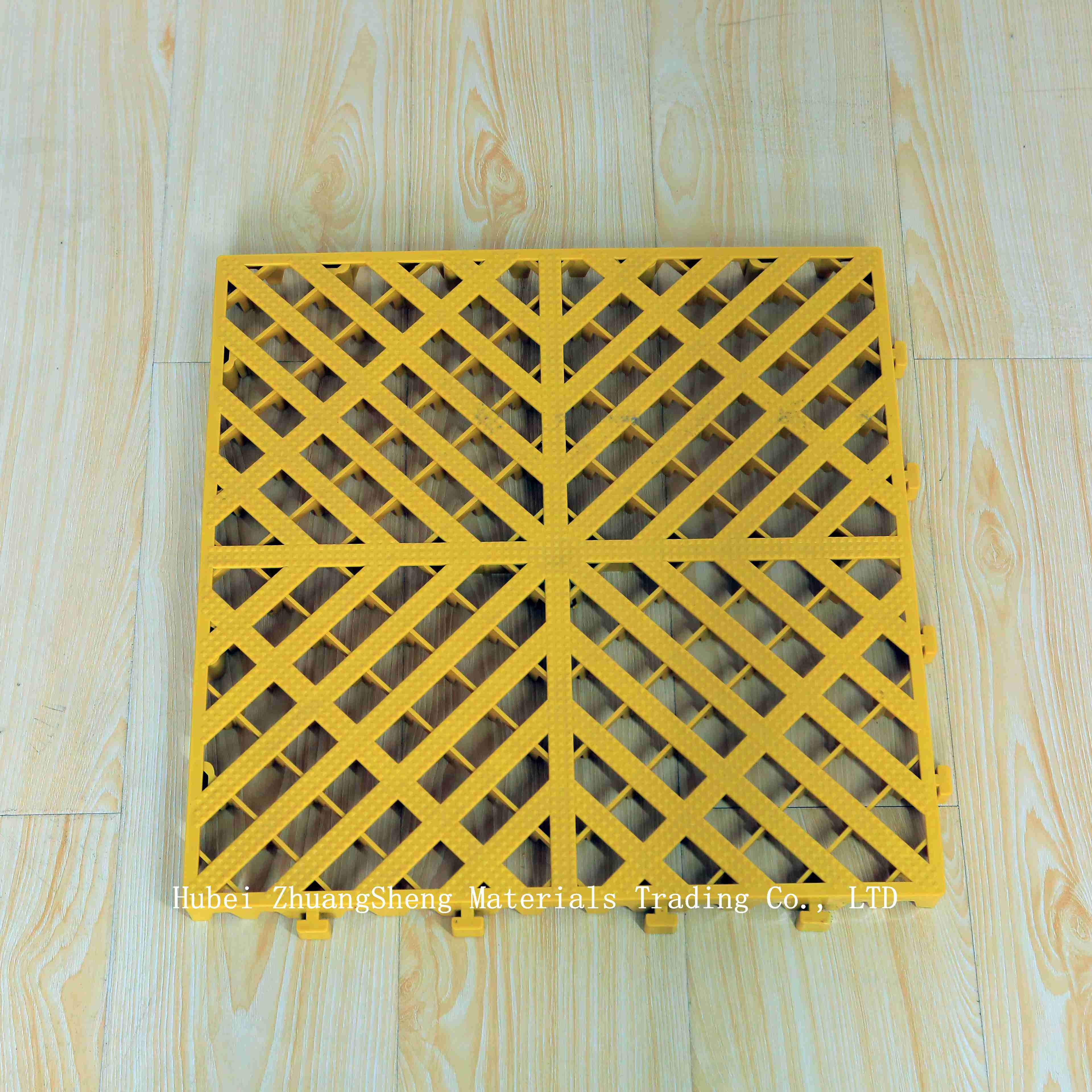 2.8mm Plastic Permeable Floor / Car Wash Grille Floor / Corrugated Plastic Floor Protection Sheets Board