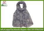 China factory direct supply mini flower long print scarf shawl 100*200cm 100%