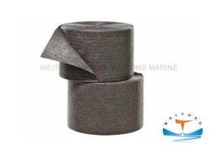 Quality Marine Gray Universal Meltblown Oil Absorbent Rolls for Oil Spill Cleanup wholesale