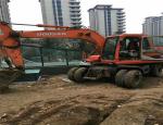 used korea daewoo wheel excavator dh150wd-7 2012 Korea doosan/daewoo DH130-5