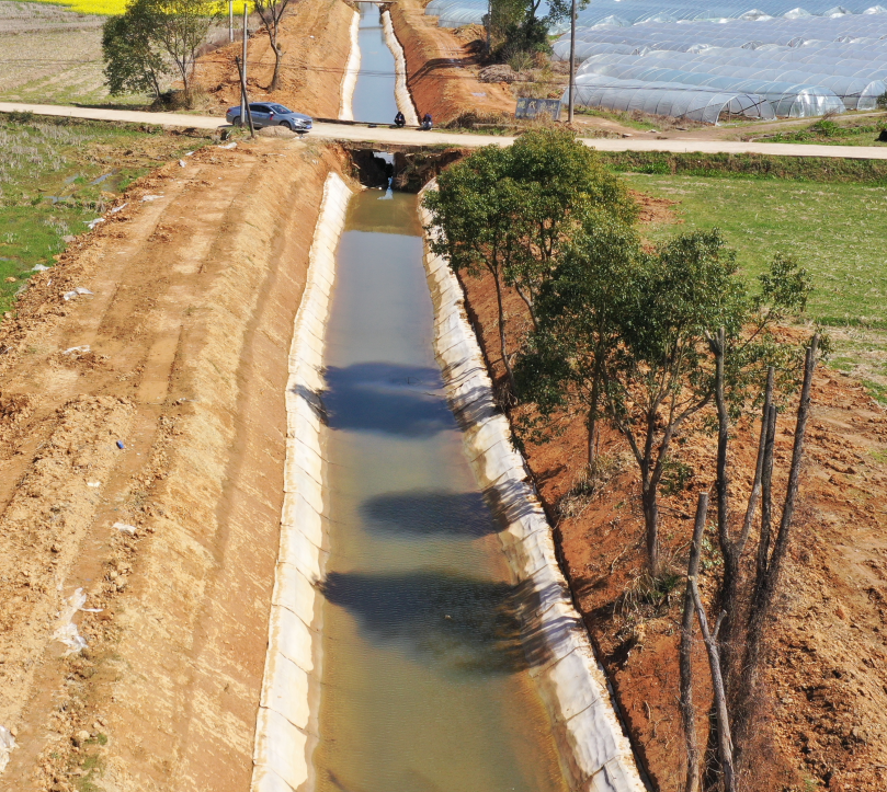 Modern Design Waterproof Drainage Ditch Concrete Cement Blanket with Onsite Training
