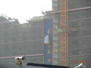 Quality Double Cage Construction Site 1.5m Passenger And Material Hoist wholesale