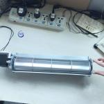Radial Electronic Brushless Equipment Cooling Fans 60mm X 350mm Ac Motor Cross
