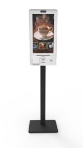 Quality Capacitive Touch Floor Standing LCD Advertising Display Screen 250cd/m2 For Public Places wholesale