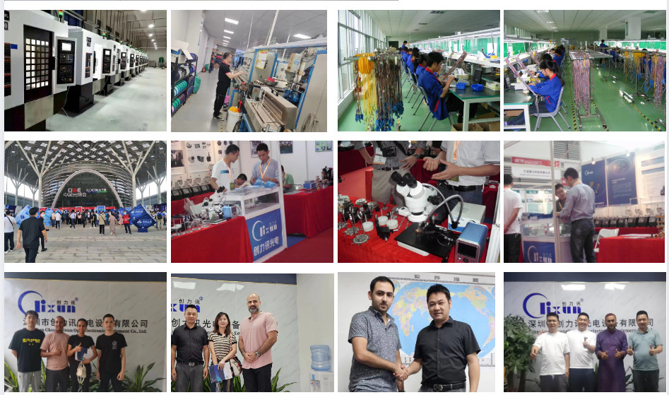 CLX-DXJ20 FTTH Drop Cable Cutting Machine Pneumatic Steel Wire Cutting Machine for patchcord production line