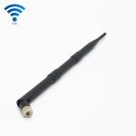 High Gain Black 4G LTE Router Antenna , SMA Male Connector 4G Indoor Antenna
