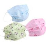 Child 3 Layers Non Woven Disposable Mascherine Anti Droplet Masks